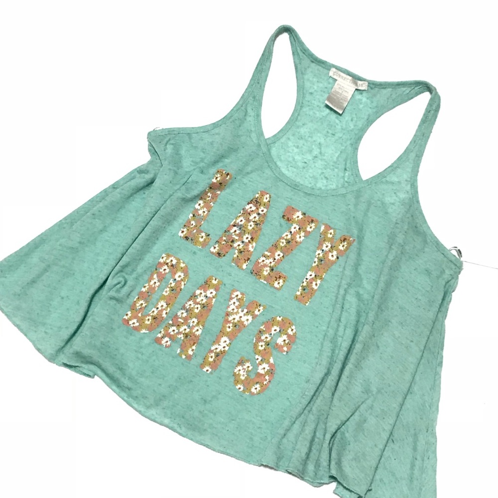 Lazy days mint shirt
